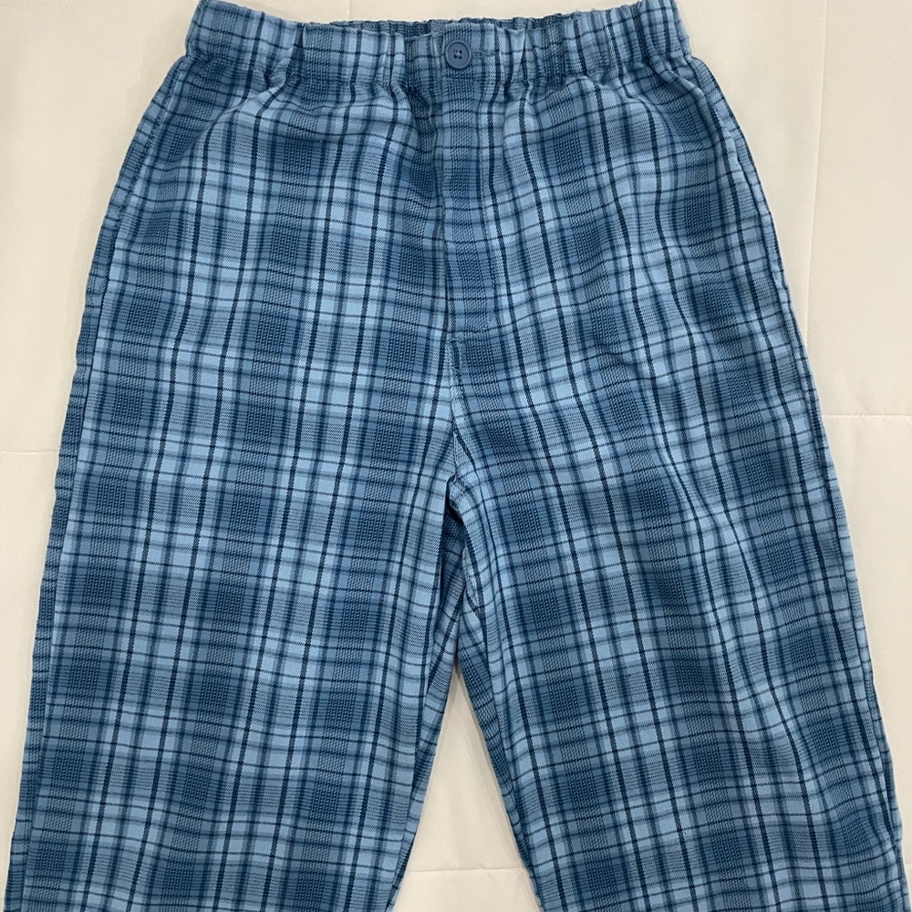 Brandy Melville Plaid Blue Pant